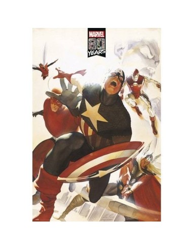 Poster – MARVEL 80 Years Avengers