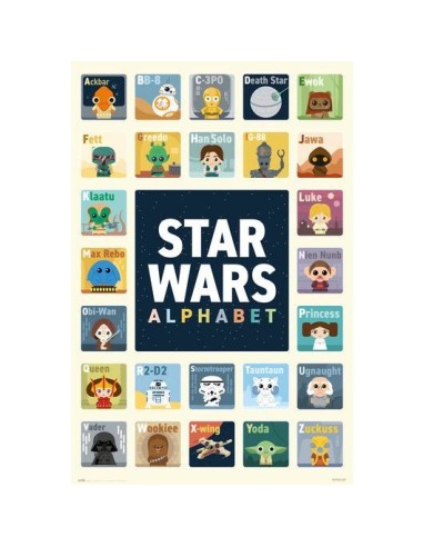 Star Wars Alfabeto – Poster