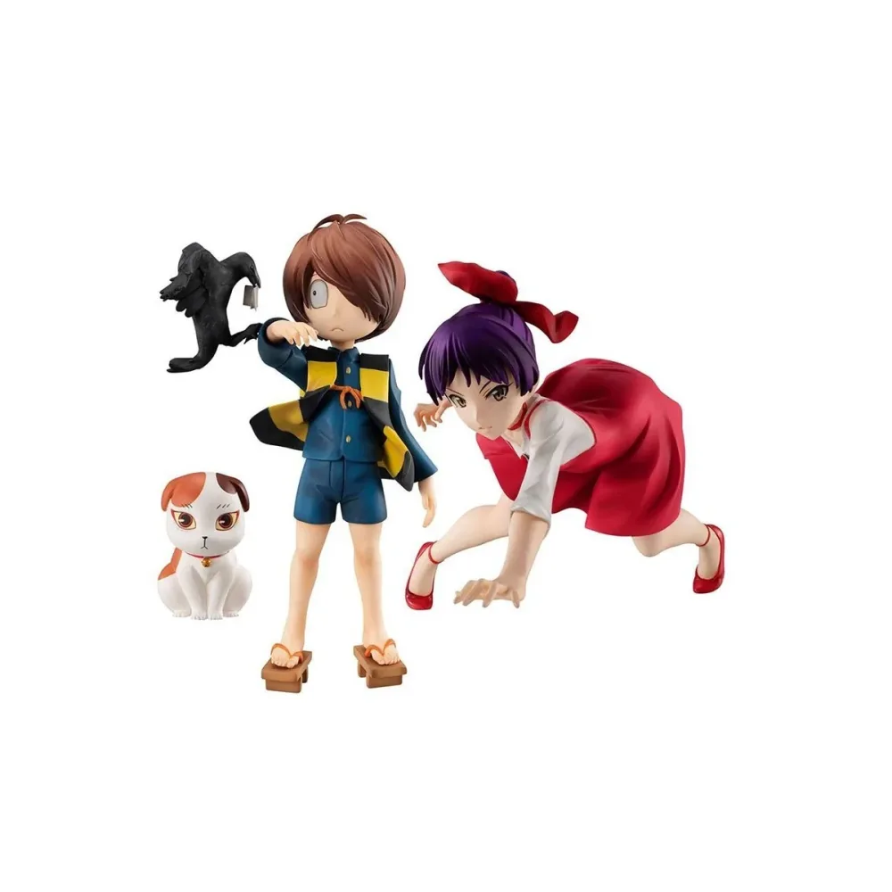 GeGeGe No Kitaro - Figurine Neko Musume et Kitaro