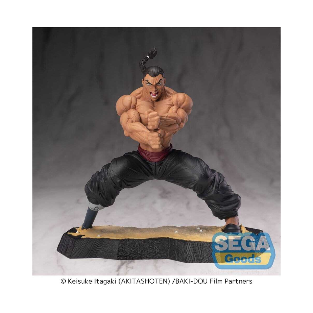 Baki-Dou Luminasta Figurine Kaioh Retsu 15 cm