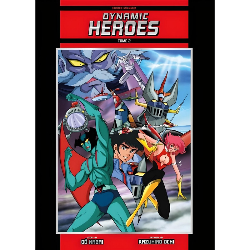 DYNAMIC HEROES Tome 2 Standard ED Isan Manga – Manga