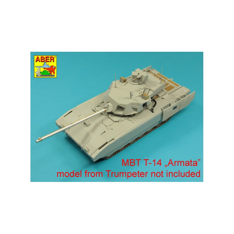 Armement pour canon soviétique T-14 Armata pour canon 125 mm 2A82-1M & canon pour 12,7 mm Kord AA MG (conçu pour être utilisé av