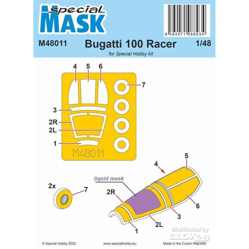 Accessoire MASQUE Bugatti 100