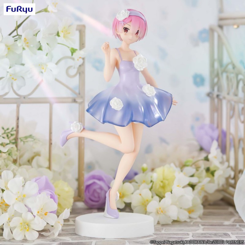 Figurine RAM FLOWER DRESS TRIO-TRY-IT Re:Zero Starting Life in Another World