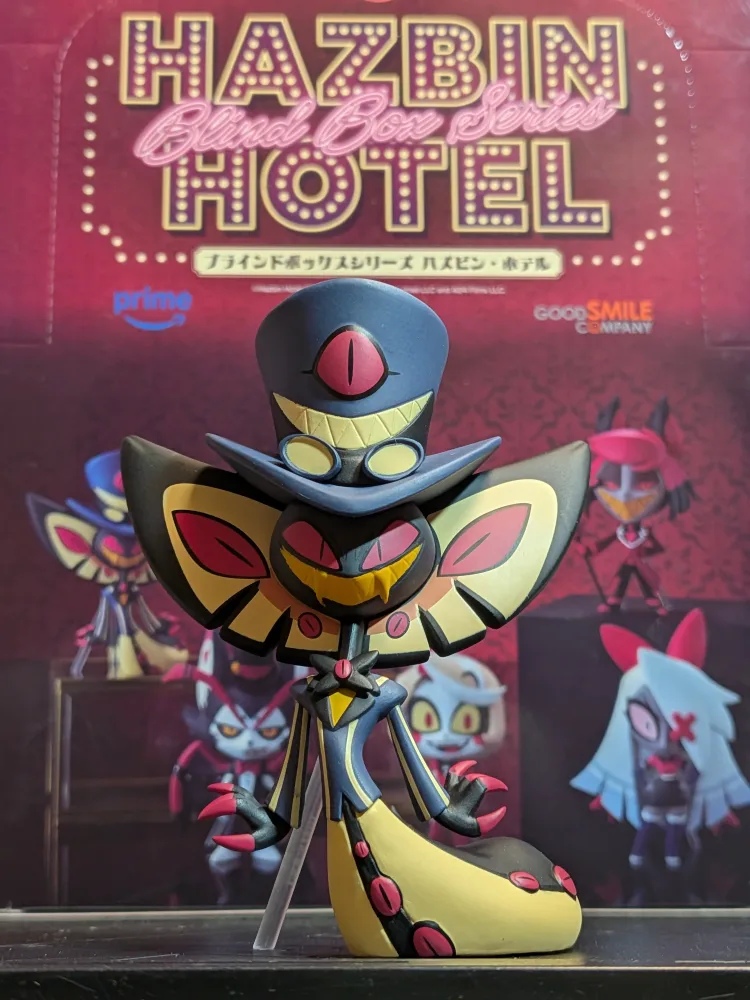 Mini figurine Sir Pentious (~8cm) – Hazbin Hotel – Good Smile Company
