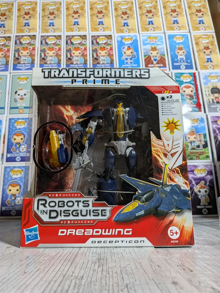 Transformers Prime: Robots in Disguise – Voyager Class : Decepticon Dreadwing