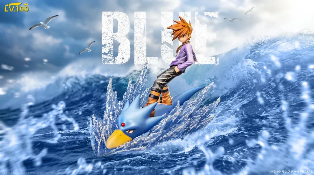 [PREORDER] 1/20 Scale World Figure [LV100 CLUB] – Blue (Adventures) & Golduck