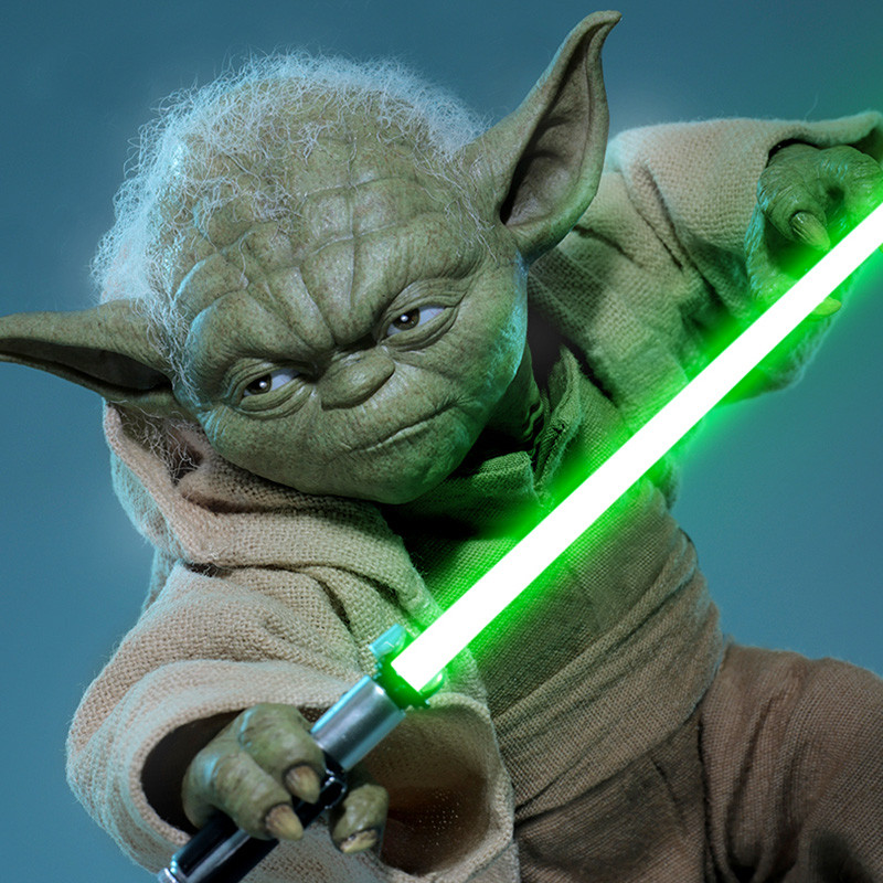 STAR WARS Yoda Movie Masterpiece Hot Toys – Figurine