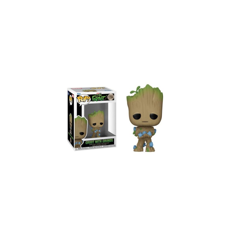 POP ! Marvel je s'appelle Groot - Groot With Grunds 1194