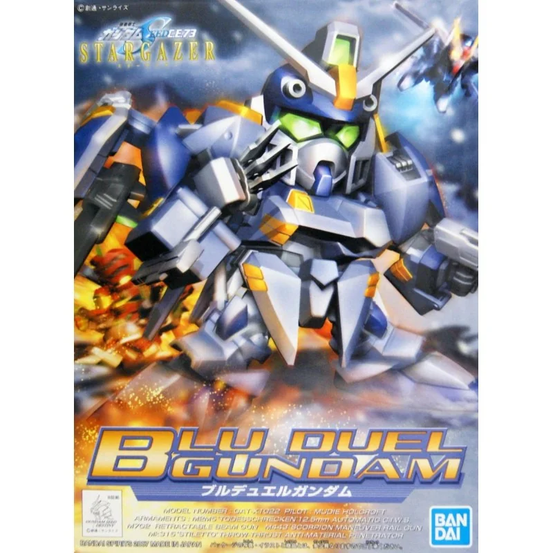 Gunpla GUNDAM - SD Gundam Blu Duel Gundam - Model Kit