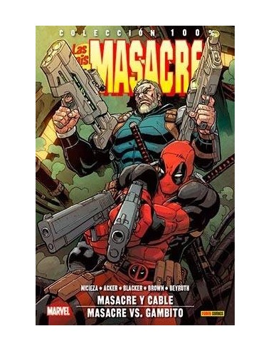 Las Minis de Masacre 08: Masacre y Cable / Masacre Vs. Gambito – Comic