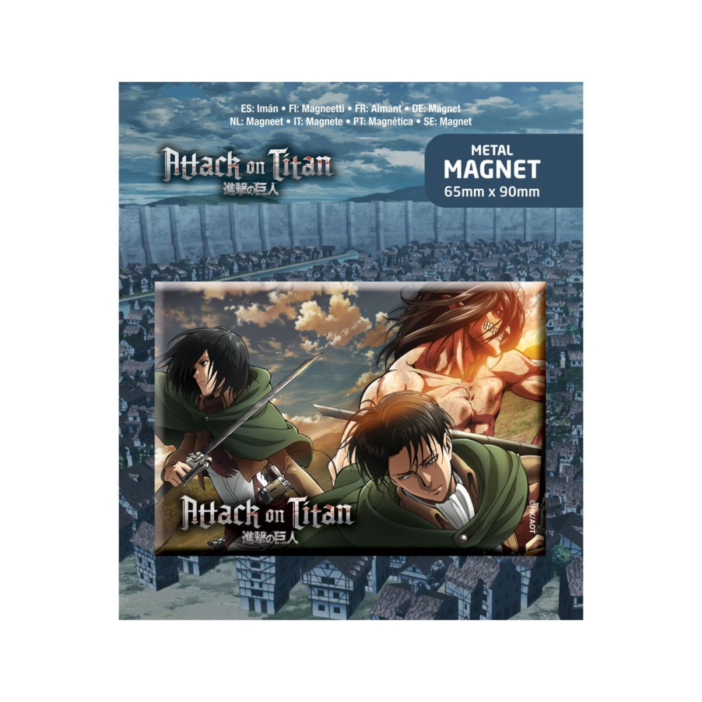 Attack on Titan - aimant Trio