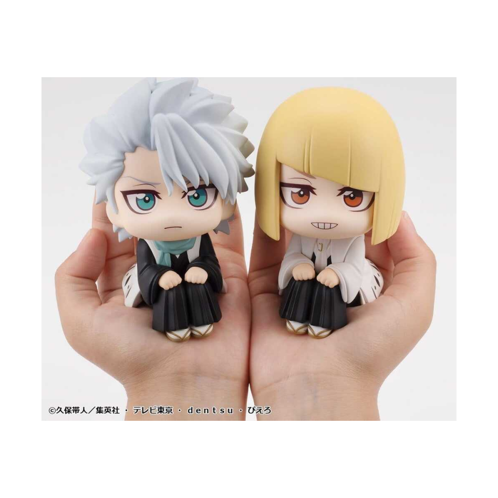 Bleach pack 2 figurines PVC Look Up Toshiro Hitsugaya & Shinji Hirako 11 cm (with gift)