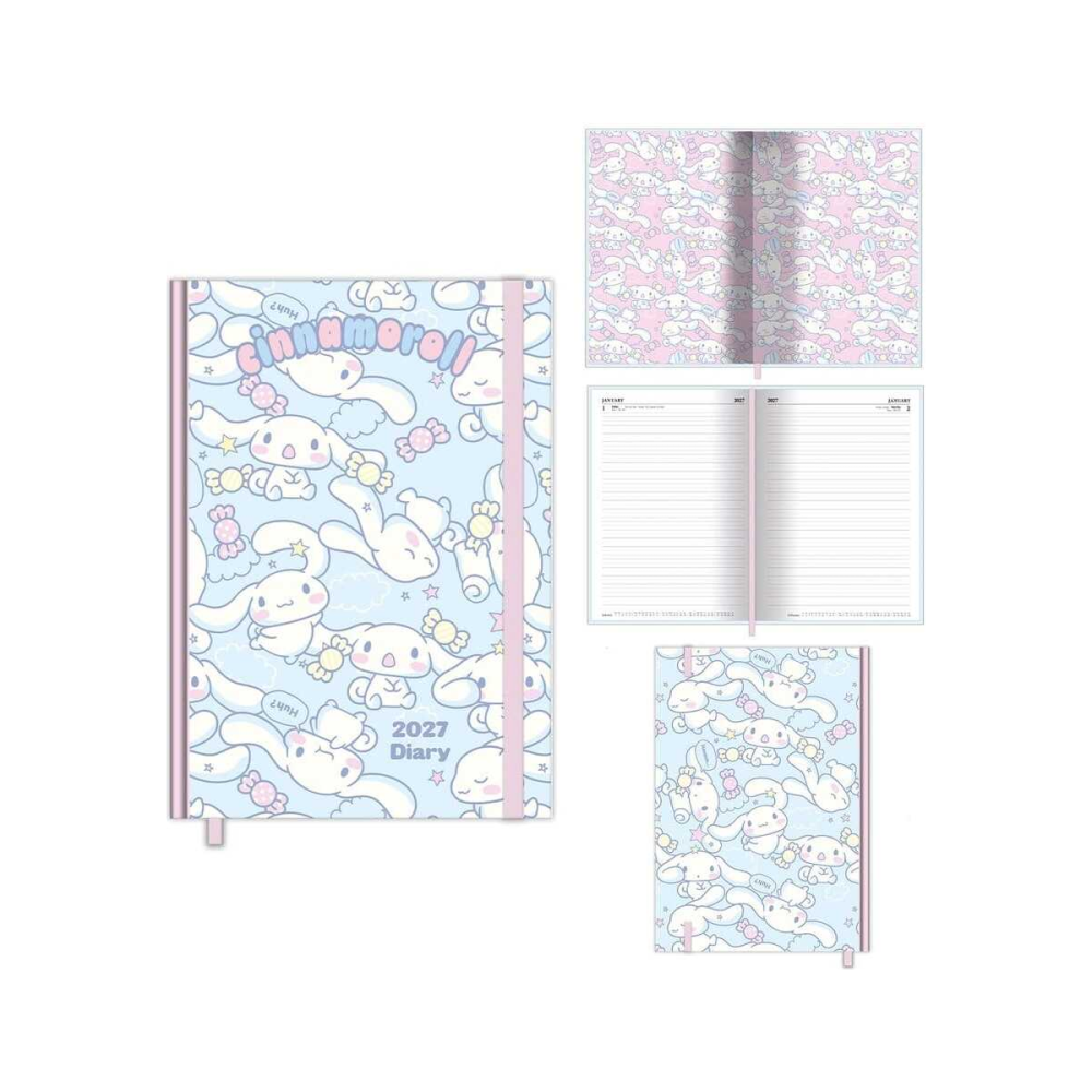 Sanrio A5 DTP Agenda 2027 Cinnamoroll