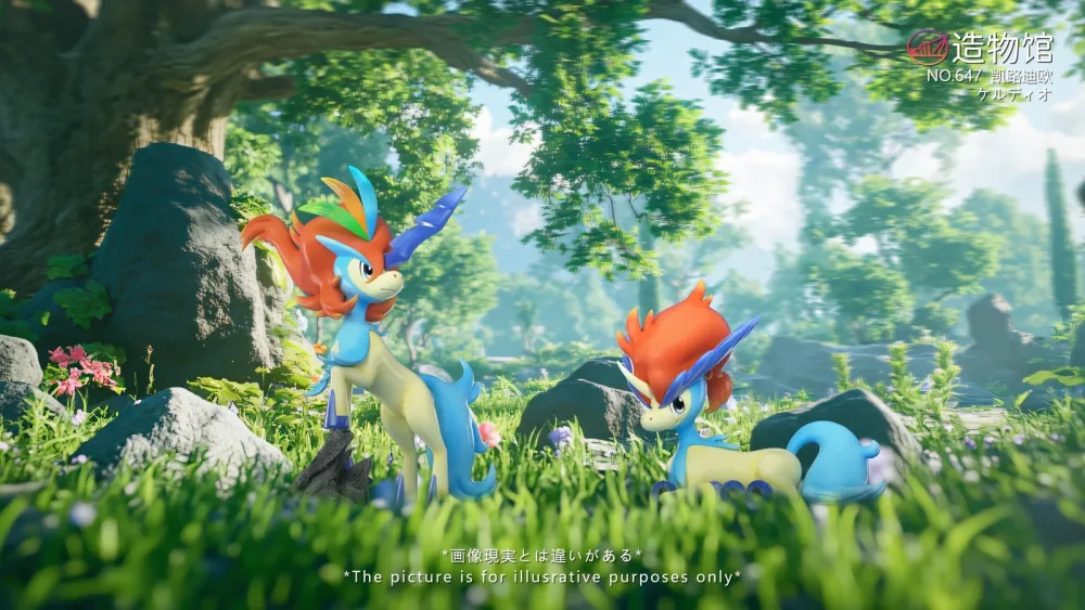 [PREORDER] 1/20 Scale World Figure [ZWG] – Keldeo