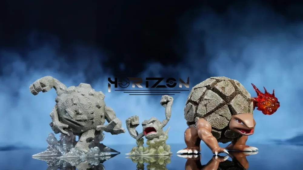 [IN STOCK] 1/20 Scale World Figure [HORIZON] – Geodude & Graveler & Golem