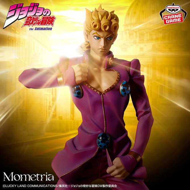 JoJo's Bizarre Adventure Golden Wind Mometria Figure Giorno Giovanna