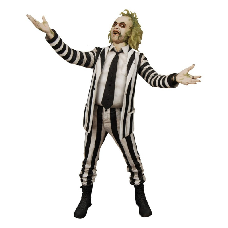BEETLEJUICE 1988 1/4 Striped Suit Beetlejuice Neca – Figurine