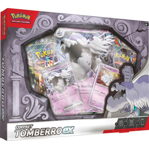 Pokemon Coffret 4 boosters TOMBERRO Ex
