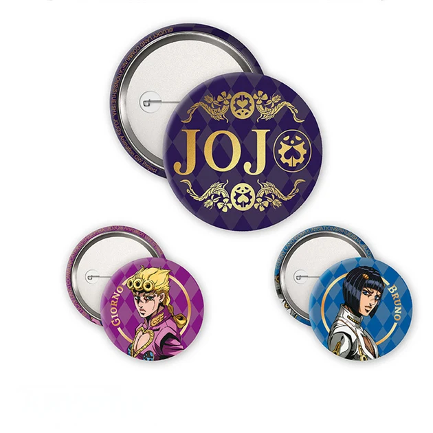 Jojo's Bizarre Adventure - Badges - Golden Wind