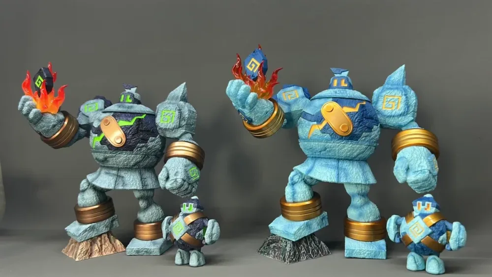 [PREORDER] 1/20 Scale World Figure [MIRACLE ISLAND] – Golett & Golurk