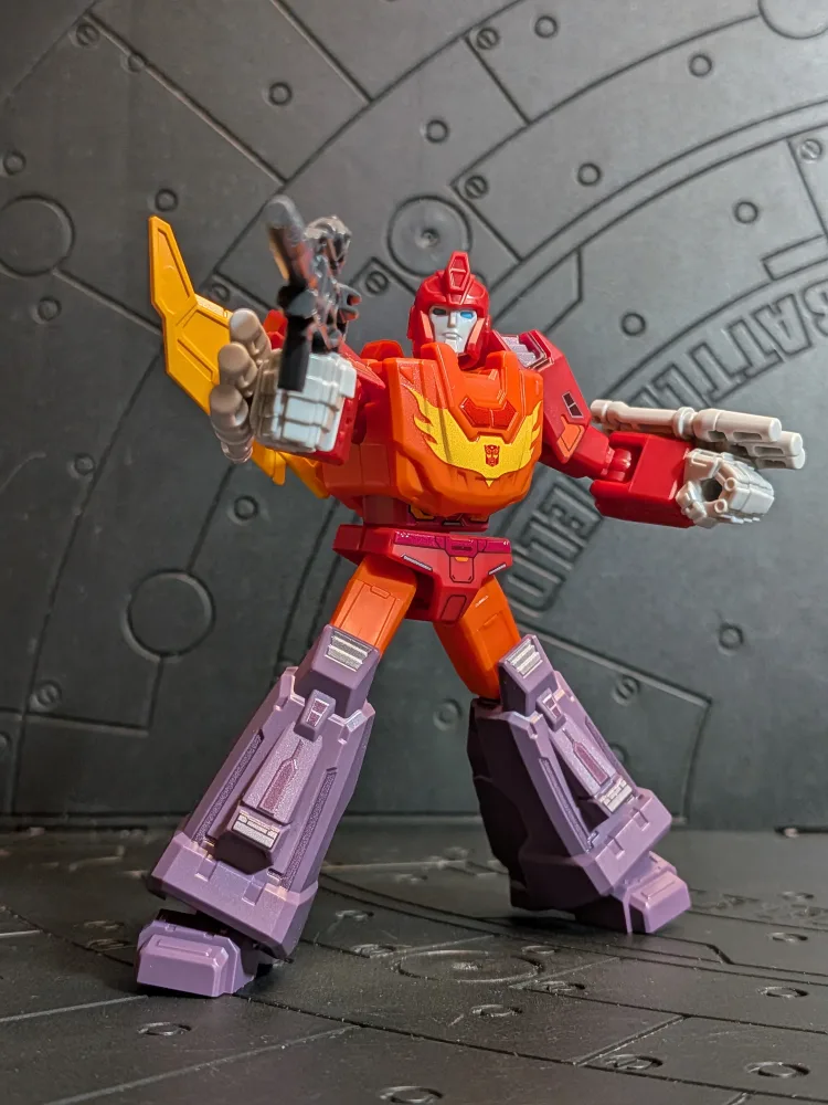 Blokees – Transformers Galaxy Version 10 · Rodimus Prime (~10-12cm)