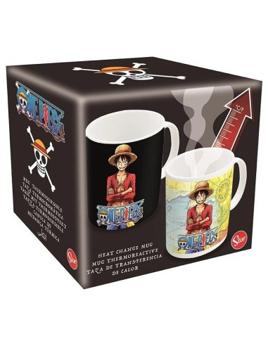 One Piece Taza Termica Luffy Mapa – Manga