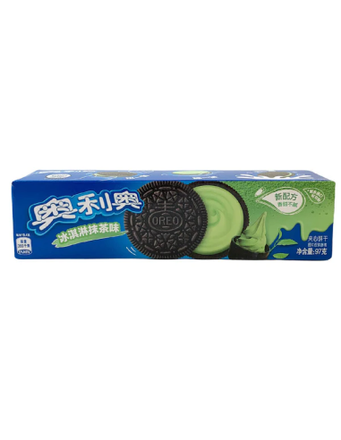 Galletas OREO Rellenas De Crema Sabor Té Matcha 97g – Collection