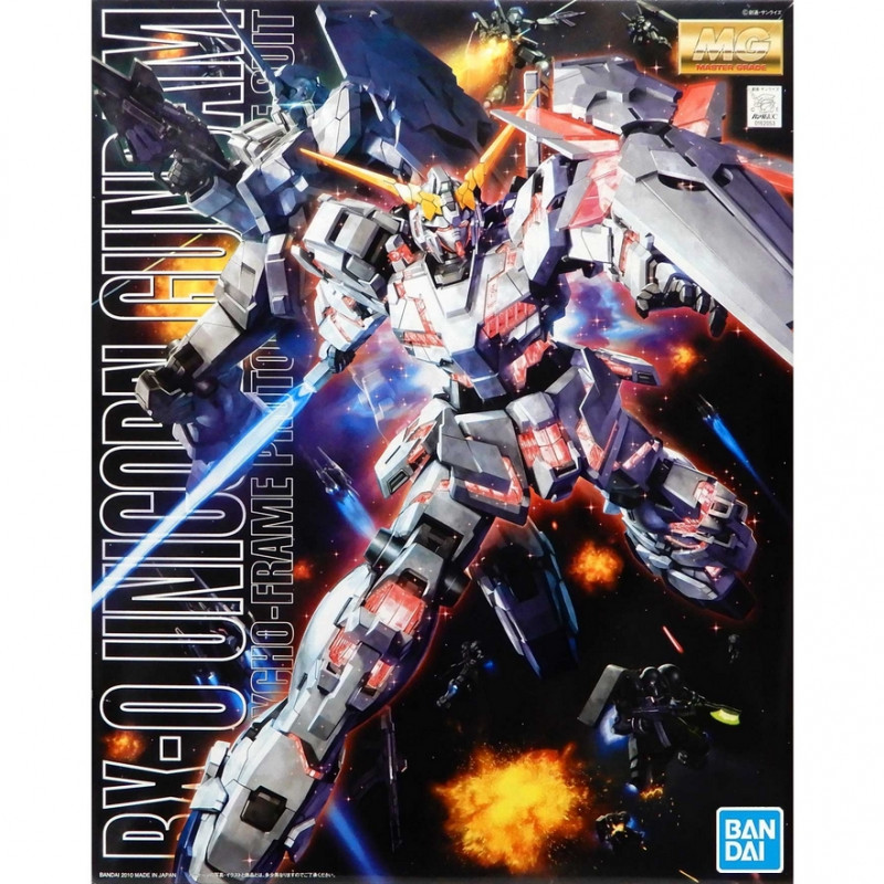 Gunpla – GUNDAM Master Grade Unicorn Gundam RX-0 Full Psycho-Frame Prototype Bandai