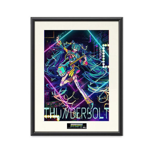 Lithographie encadré PrimoArt Hatsune Miku Japan Tour 2023 Ver. 52 cm - DESIGN COCO
