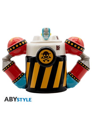 ONE PIECE – Taza 3D | Iron Pirate Franky Shogun