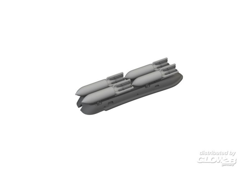 S-199 4xETC 50 rack avec bombes 1/72