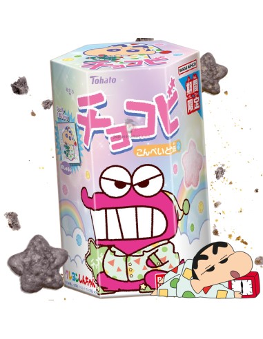 Galletas Tohato Shin Chan Sabor Caramelo Konpeito – Collection