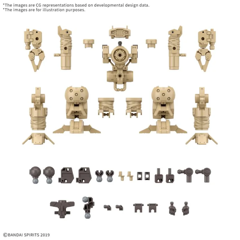 30mm Op Parts Set 18 Arm Unit/leg Unit 2 1/144