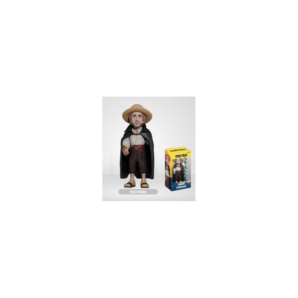 ONE PIECE Netflix - Shanks - Figurine Minix 12cm