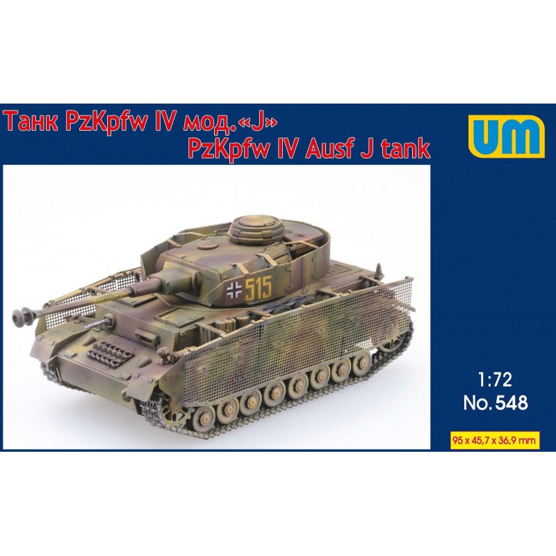 Maquette Char Pz.Kpfw.IV Ausf.J
