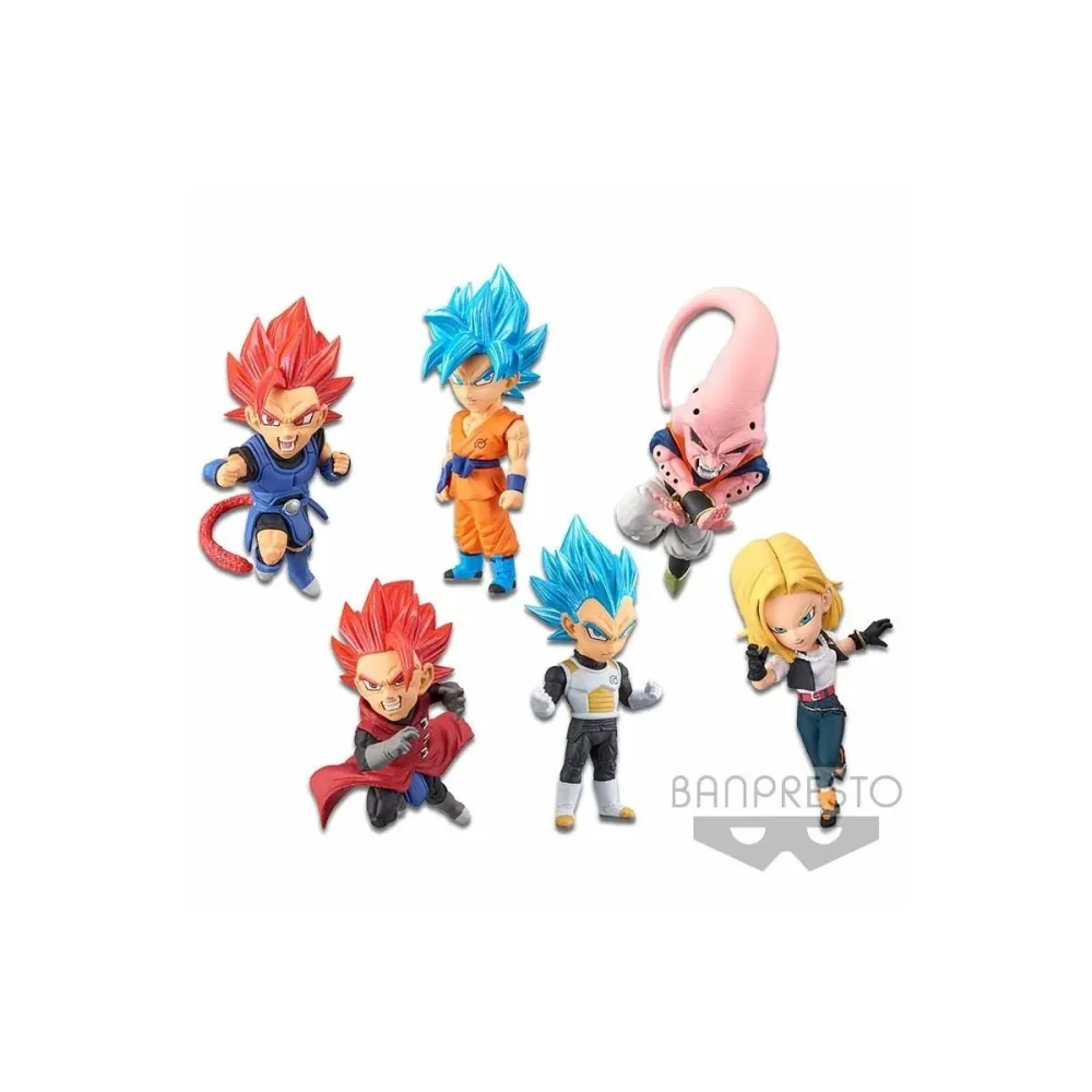 Dragon Ball Legends - 6 figurines WCF Collab Vol 3