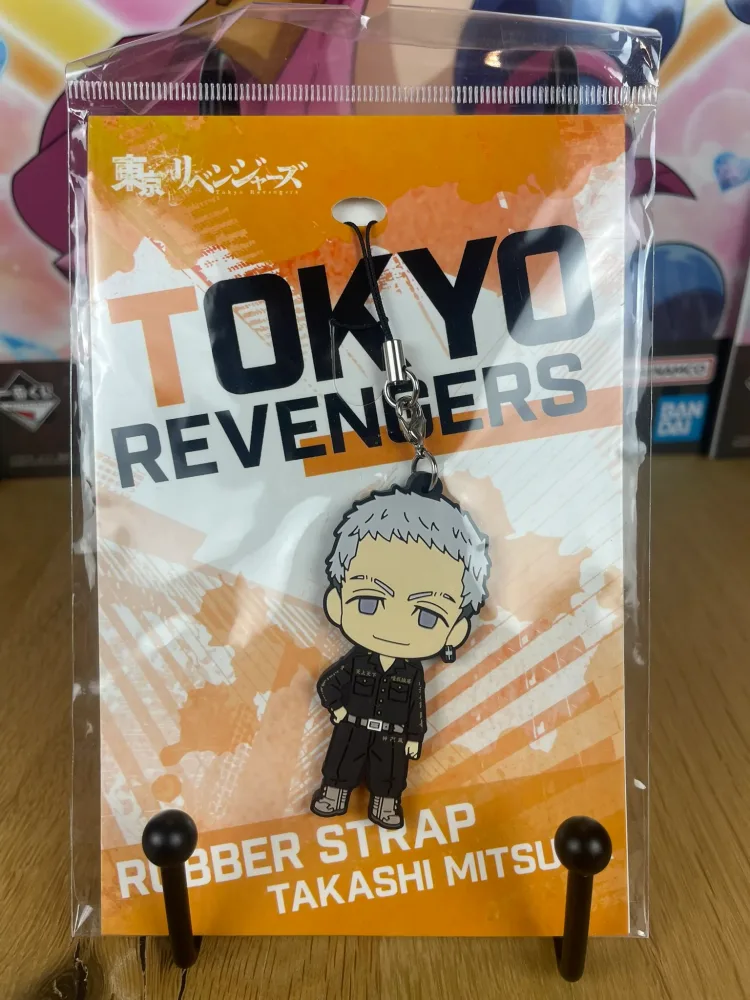 Porte-clés – Tokyo Revengers – Takashi Mitsuya Rubber Strap 6 cm Banpresto