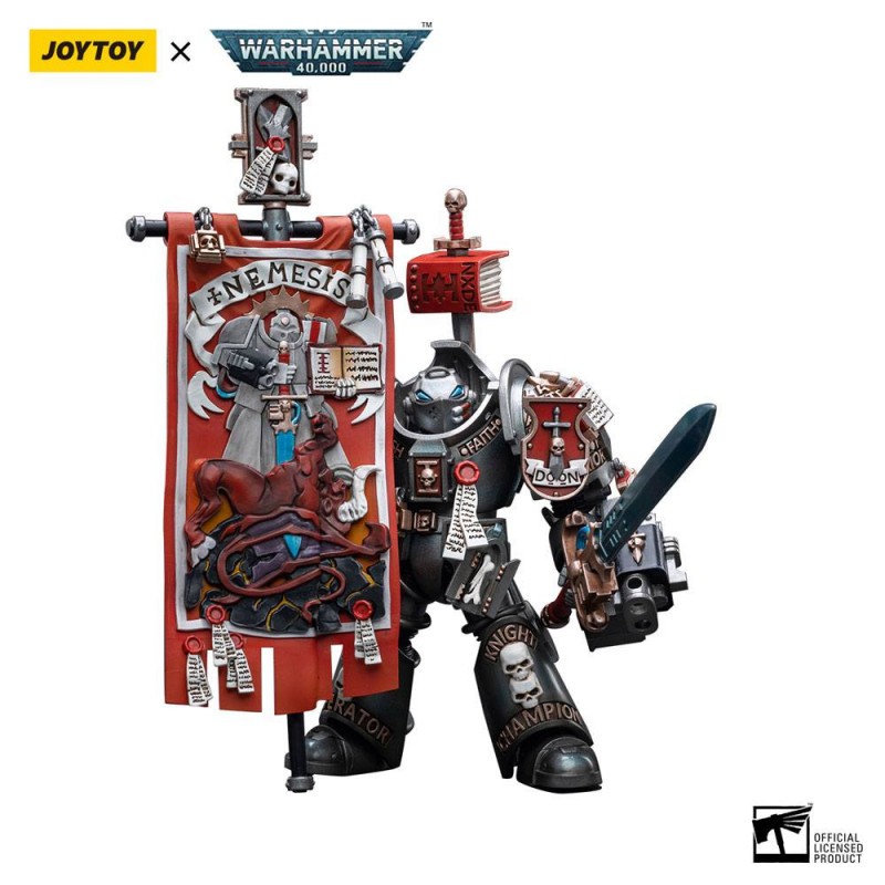 Warhammer 40k figurine 1/18 Grey Knights Terminator Retius Akantar 13 cm