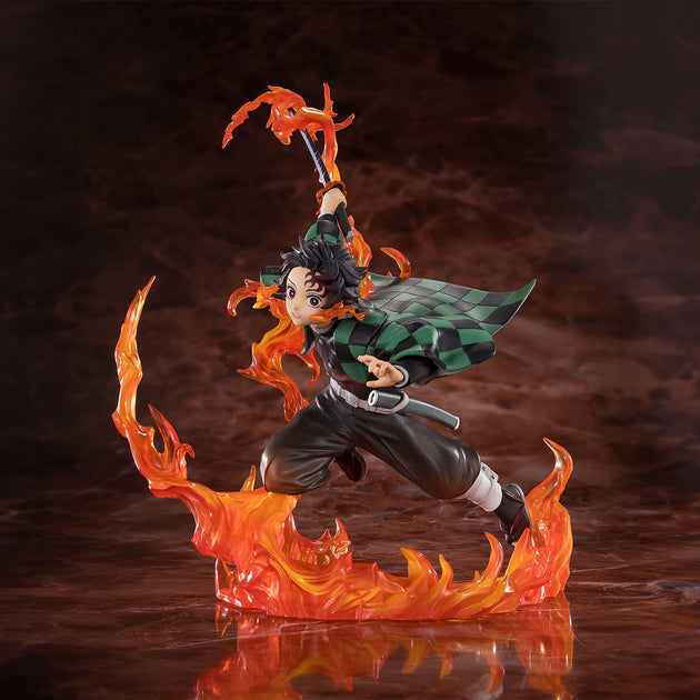 Demon Slayer - Figurine - Tanjiro Kamado - Kyojuro Rengoku's Sword Guard Ver. - Figuarts Zero