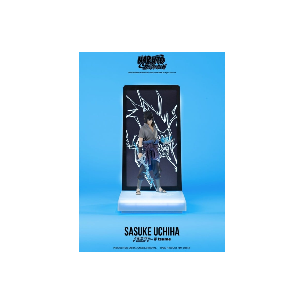 NARUTO - Sasuke Uchiha - Figurine Neon by Tsume 25cm