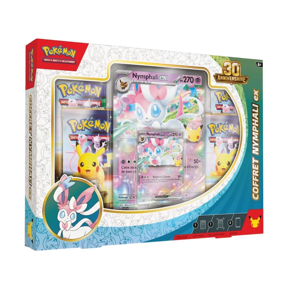 POKEMON - 30ème Anniversaire - Coffret Nymphali-ex (1) - FR