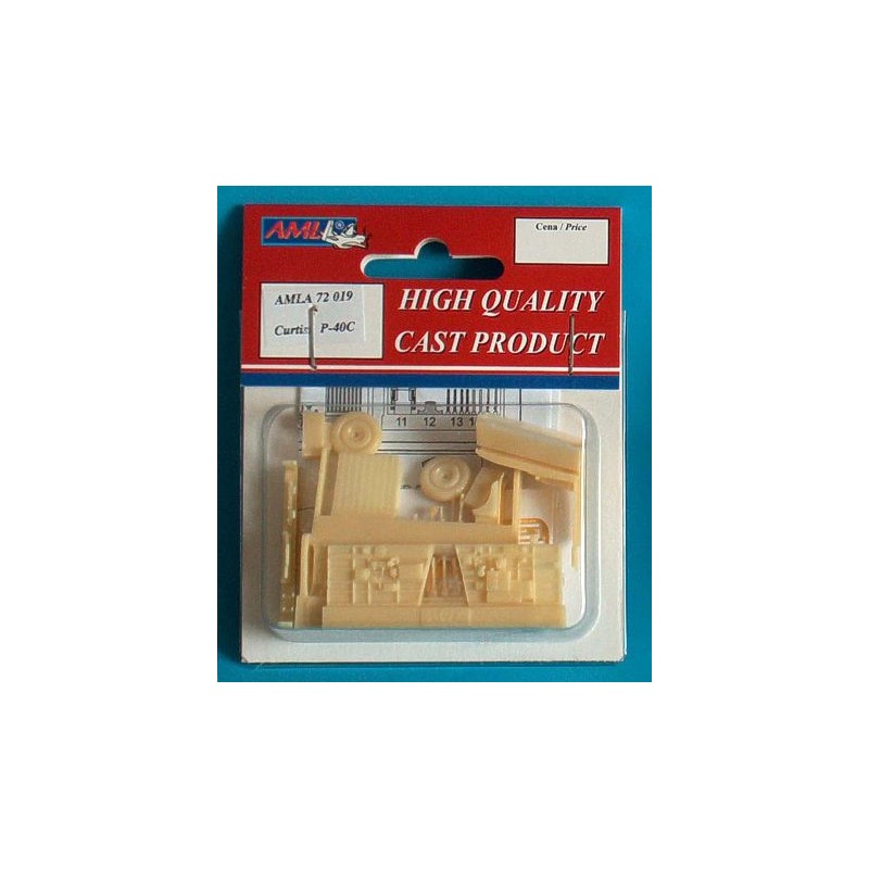 Accessoire Curtiss P-40C Tomahawk (conçu pour être utilisé avec les kits AML)