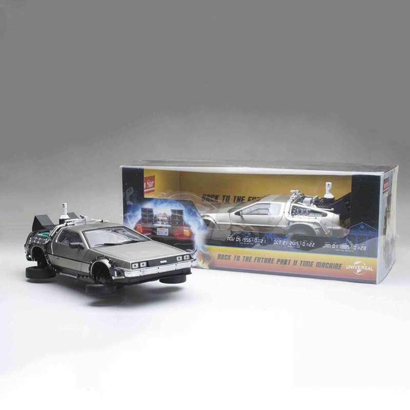 Réplique – RETOUR VERS LE FUTUR II Delorean Time Machine Sun Star