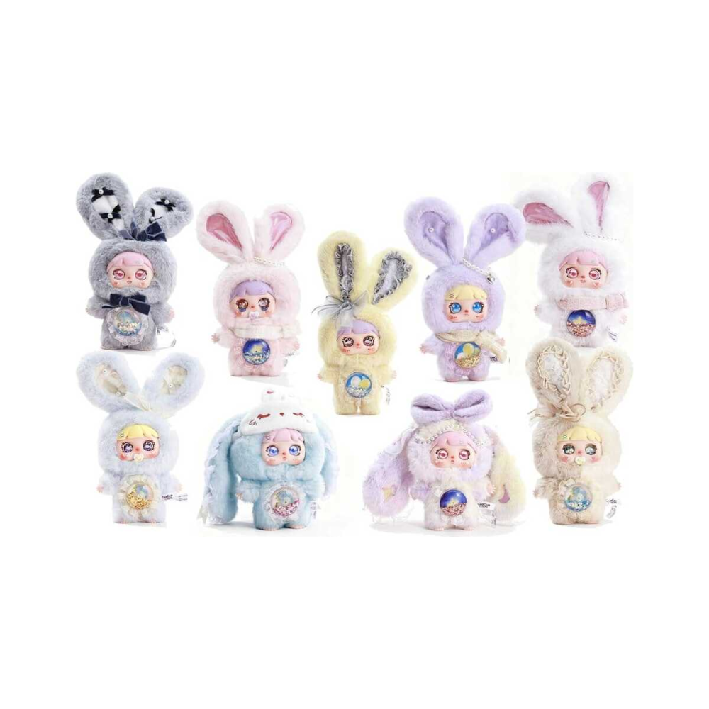 Original Character blind box pack 6 figurines mini Meya & Mocici Candy Heart Rabbit