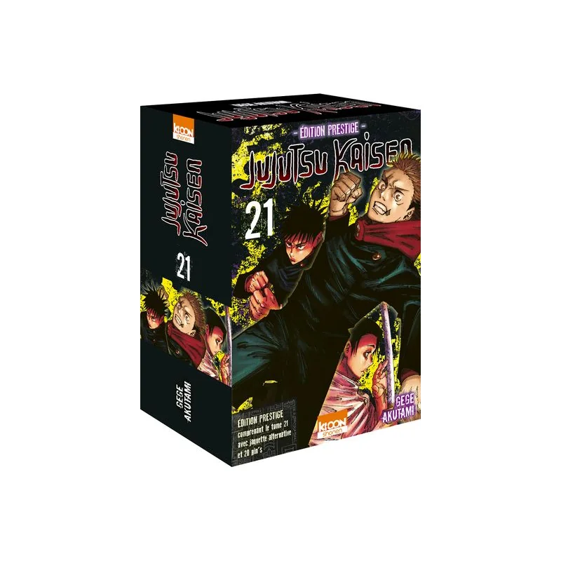 Jujutsu kaisen tome 21 (éd. prestige)
