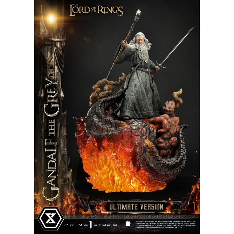 Figurine LORD OF THE RINGS 1/4 Gandalf le Gris Ultimate Version 81 cm
