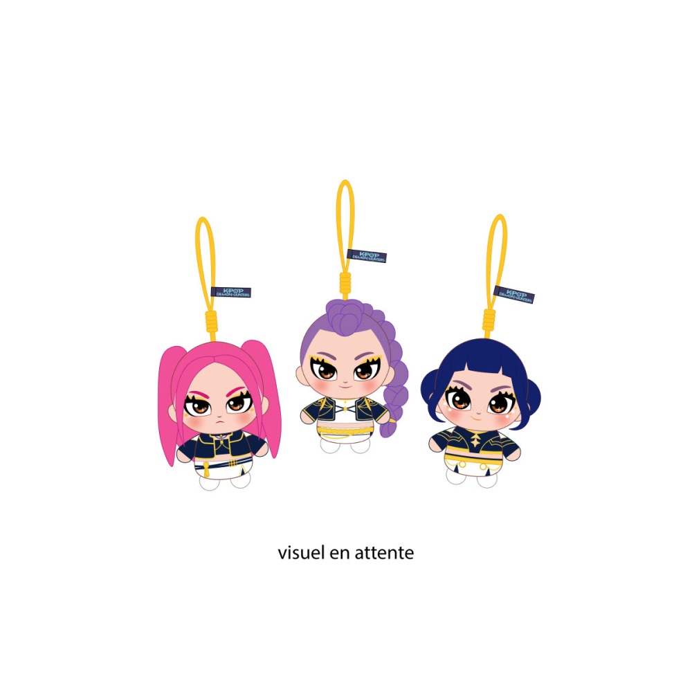 Kpop Demon Hunter Plush Clips 10cm Assortiment 9pcs