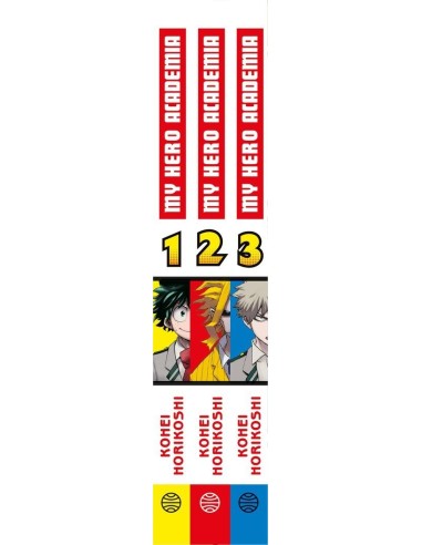 Shonen Starter Set My Hero Academia 1 2 3 – Manga