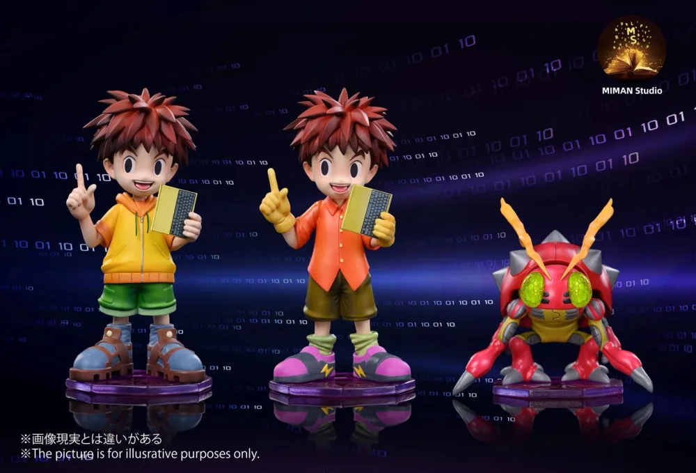 [PREORDER] Digimon Figure [MIMAN] – Izumi Koshiro & Tentomon